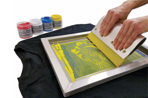 چاپ سیلک اسکرین، عقیق ایرانیان