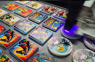 چاپ UV، چاپ فلت بد، عقیق ایرانیان